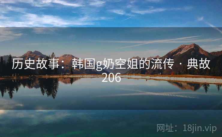 历史故事：韩国g奶空姐的流传 · 典故206